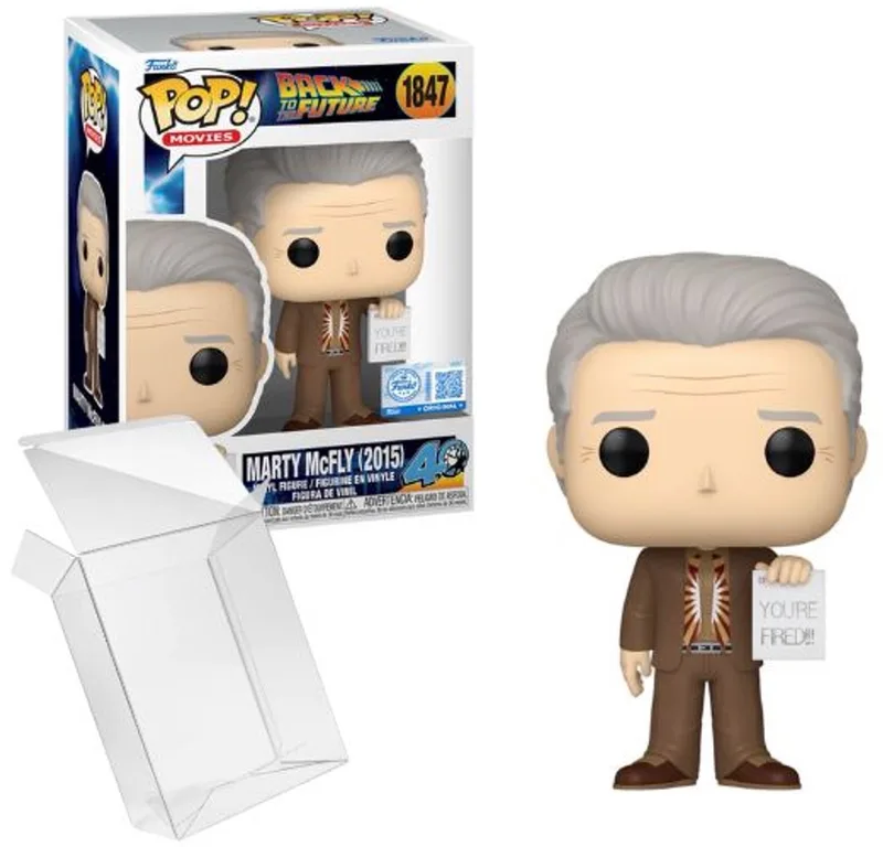 Movies: Back to the Future - Marty McFly (2015) #1847 by Funko in Grey – product photo