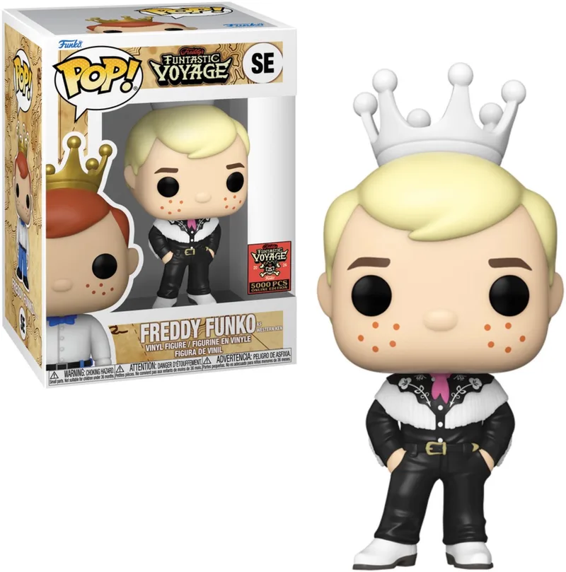 Movies: Barbie - Funtastic Voyage - Freddy Funko as Western Ken LE5000 Online Edition Exclusive van Funko in Meerkleurig – productfoto