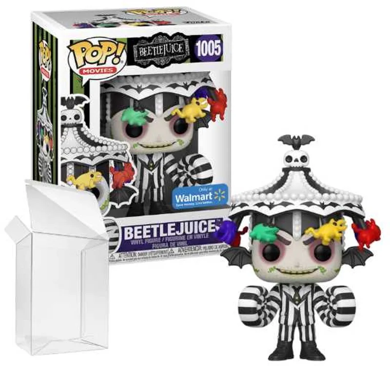 Movies: Beetlejuice - Beetlejuice (Carousel Hat) #1005 Walmart Exclusive van Funko in Meerkleurig – productfoto
