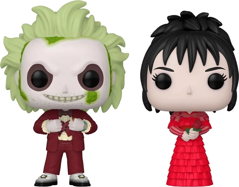 Movies: Beetlejuice - Beetlejuice & Lydia Deetz - 2 pack van Funko in Meerkleurig – productfoto