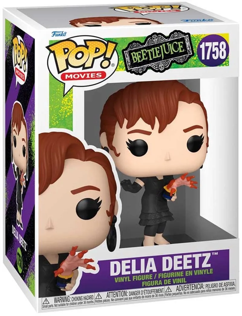 Movies: Beetlejuice - Delia Deetz #1758 van Funko in Meerkleurig – productfoto