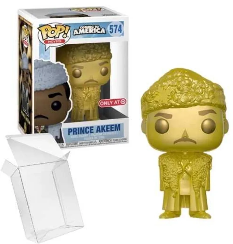 Movies: Coming to America - Prince Akeem (Gold) #574 Target Exclusive van Funko in Meerkleurig – productfoto