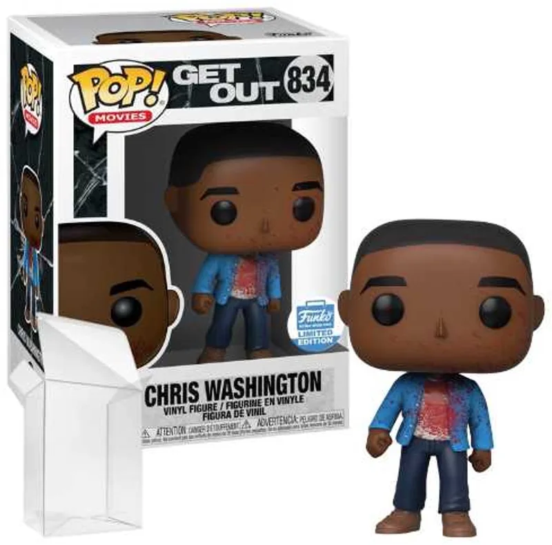 Movies: Get out - Chris Washington (Bloody) #834 Limited Edition Exclusive [Box conditie van Funko in Meerkleurig – productfoto