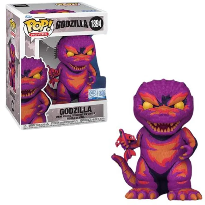 Movies: Godzilla - Godzilla (5 inch) #1894 Special Edition Exclusive van Funko in Oranje – productfoto