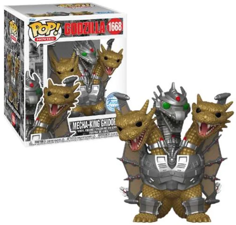 Movies: Godzilla - Mecha-King Ghidorah #1668 Special Edition Exclusive van Funko in Meerkleurig – productfoto