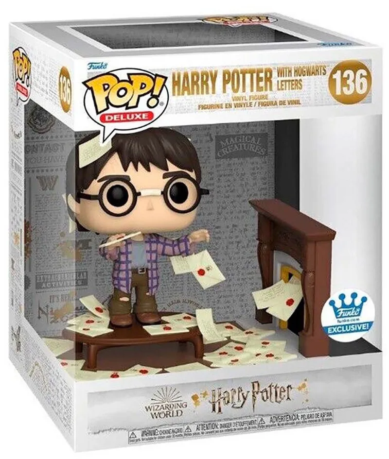 Movies: Harry Potter - Harry Potter with Hogwarts Deluxe 20th Anniversary Funko Shop Exclusive van Funko in Meerkleurig – productfoto