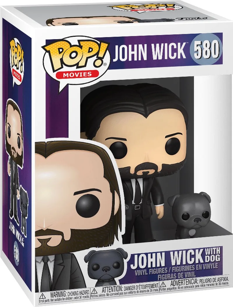 Movies: John Wick - John Wick with Dog #580 van Funko in Meerkleurig – productfoto
