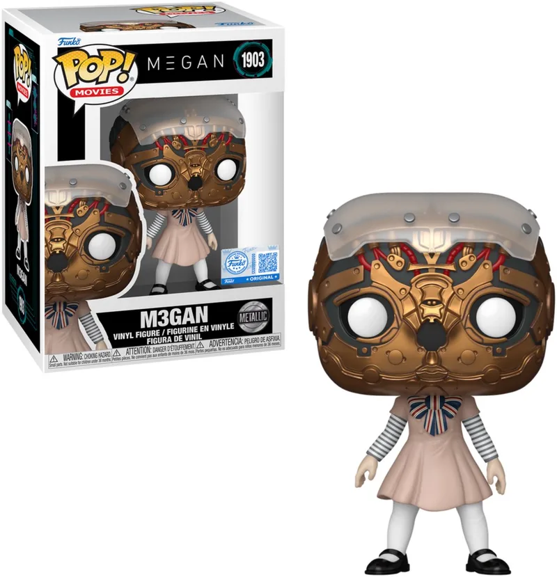 Movies: MEGAN - M3GAN (Metallic) #1903 Special Edition Exclusive by Funko in Multicolour – product photo