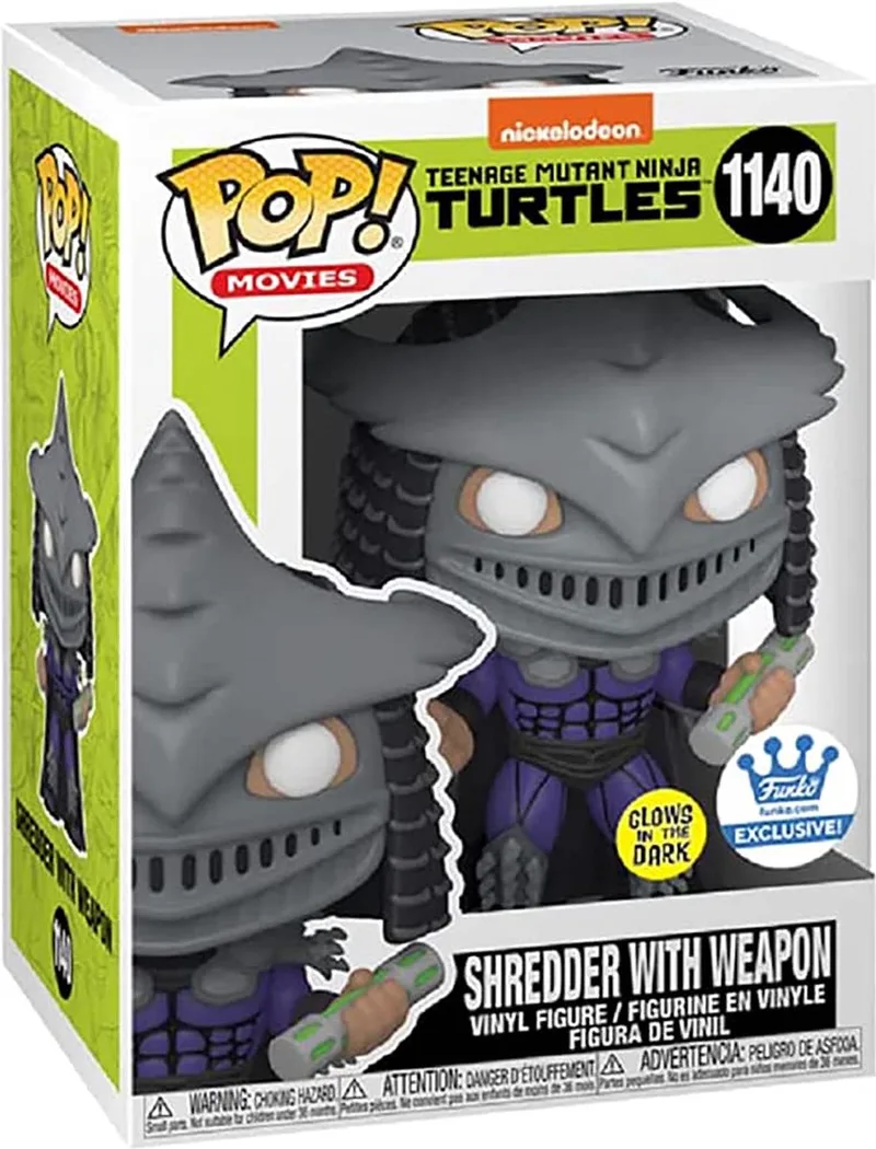 Movies: Ninja Turtles - Shredder With Weapon #1140 by Funko in Multicolour – product photo