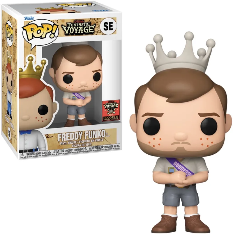 Movies: Parks & Recreation - Funtastic Voyage - Freddy Funko as Andy 3000LE Online Edition Exclusive by Funko in Multicolour – product photo
