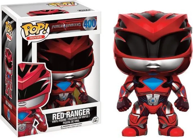 Movies: Power Rangers Red Ranger - Verzamelfiguur van Funko in Meerkleurig – productfoto