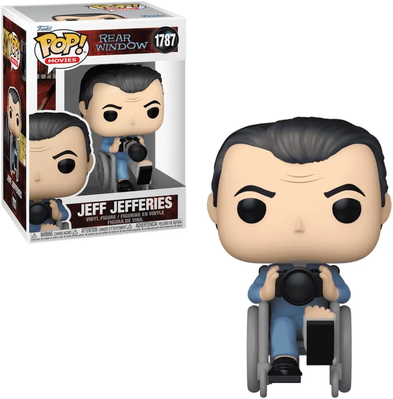 Movies: Rear Window - Jeff Jefferies #1787 van Funko in Meerkleurig – productfoto