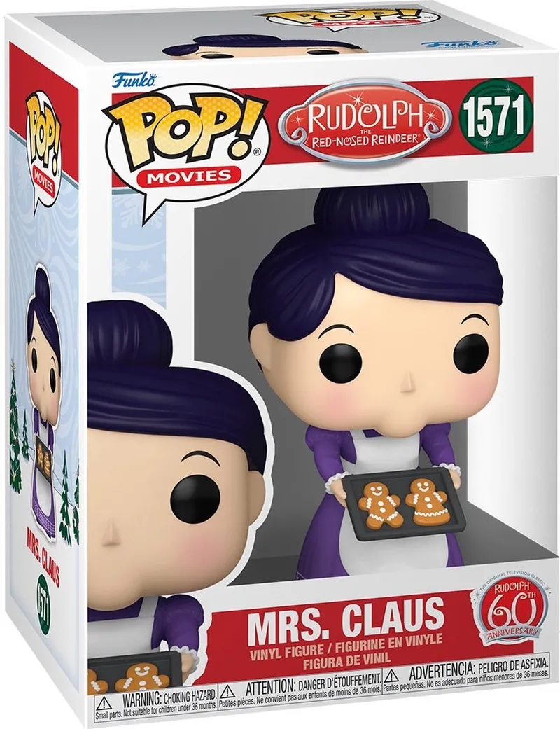 Movies: Rudolph The Red-Noses Reindeer - Mrs. Claus #1571 van Funko in Meerkleurig – productfoto