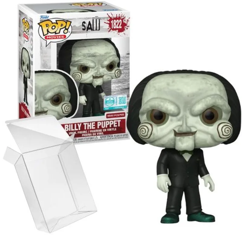 Movies: SAW - Billy the Puppet #1822 9500 Pcs Limited by Funko in Black, Mintgroen – product photo