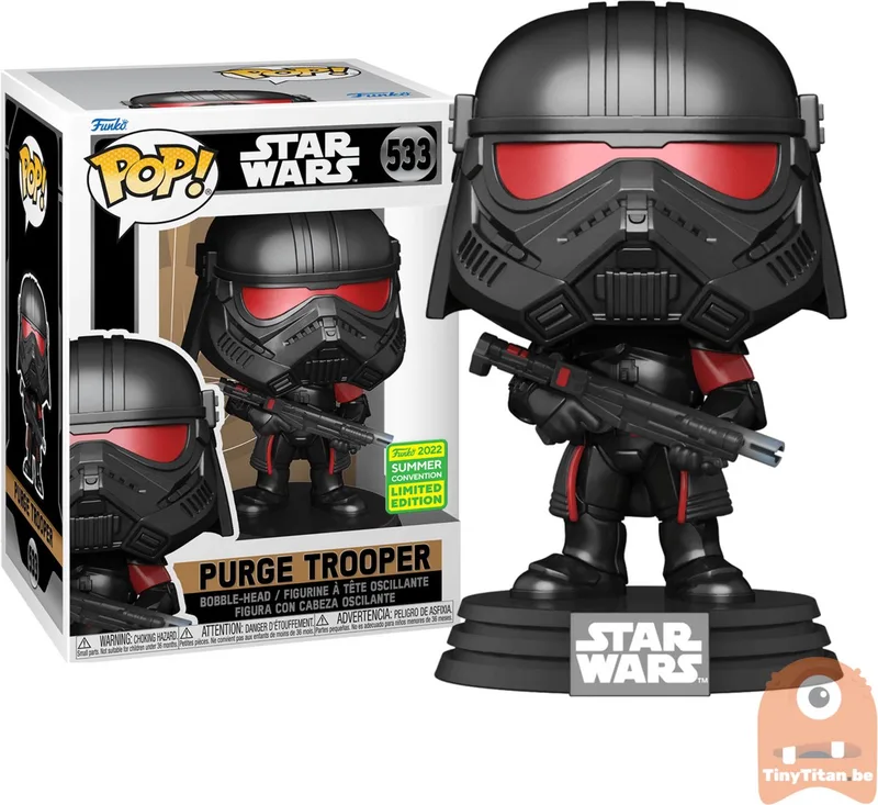 Movies: Star Wars #533 Purge Trooper Convention Exclusive LE van Funko in Meerkleurig – productfoto