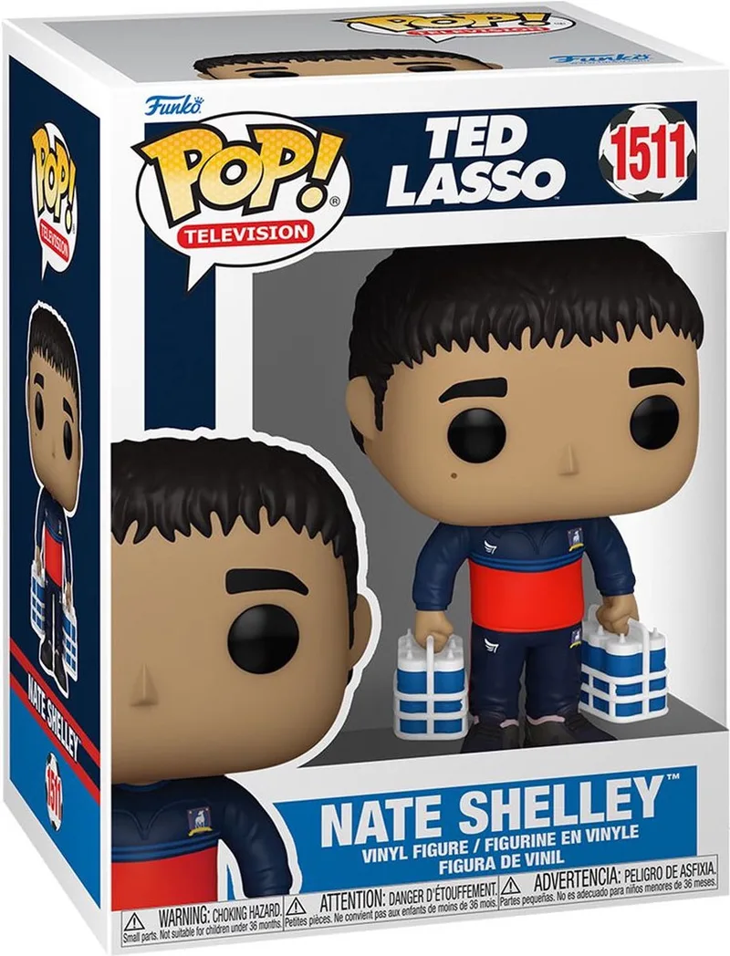 Movies: Ted Lasso - Nate Shelley 1511 van Funko in Meerkleurig – productfoto