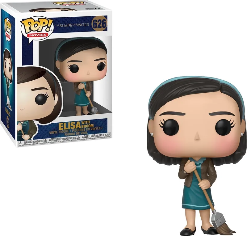 Movies The Shape of Water Elisa with Broom by Funko in Bonte kleuren – product photo