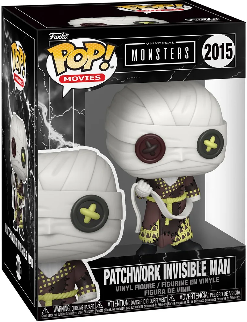 Movies: Universal Monsters - Patchwork Inivisble Man #2015 by Funko in Invisible Man – product photo