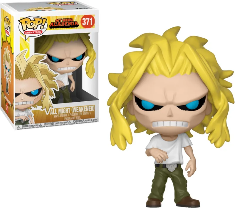My Hero Academia All Might Weakened - #371 Verzamelfiguur by Funko in Multicolour – product photo