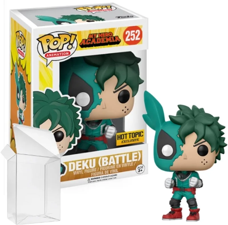 My Hero Academia - Deku (Battle) #252 Hot Topic Exclusive van Funko in Meerkleurig – productfoto