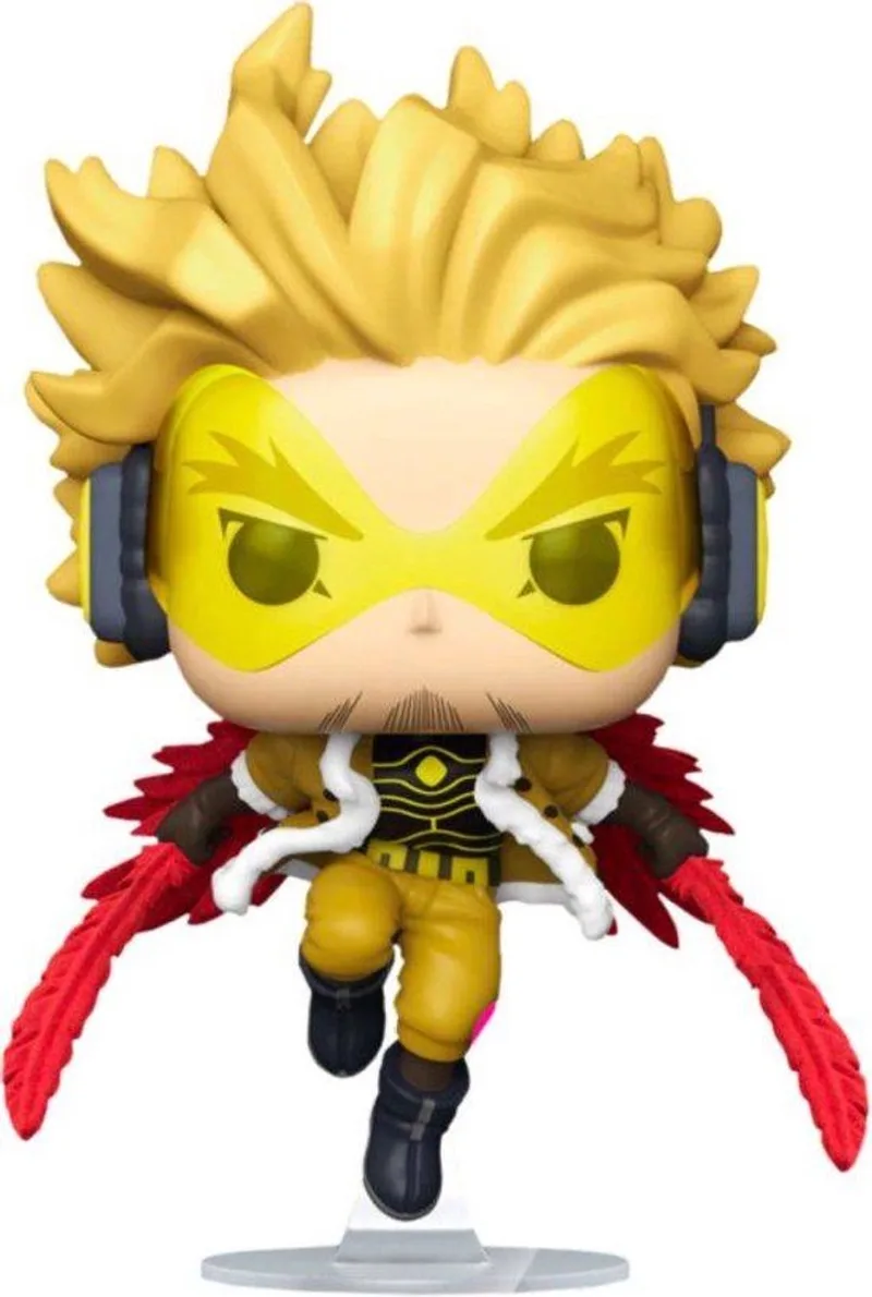 My Hero Academia - Hawks Flocked US Exclusive Pop! - Red Dot NL Exclusive van Funko in Hawks – Flocked – productfoto