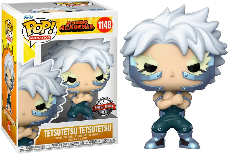 My Hero Academia - HLB POP! Animation Tetsutetsu Tetsutetsu 9 cm Verzamelfiguur by Funko in Multicolours – product photo