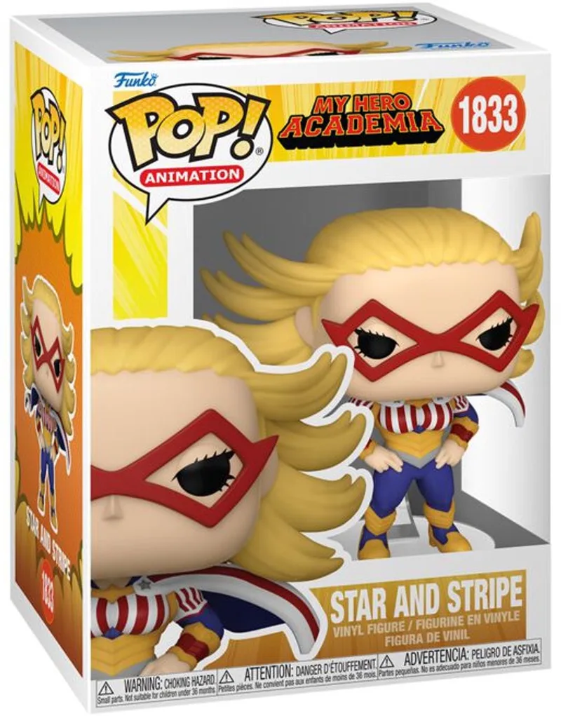 My Hero Academia Star and Stripe Vinyl Figur 1833 Unisex Funko Pop! - Neutraal by Funko in Standard – product photo