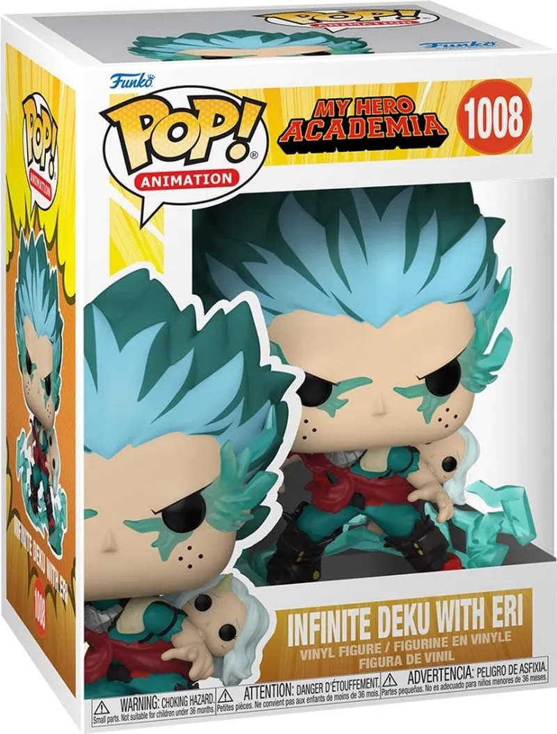 My Hero Academia Verzamelfiguur POP! Animation Infinite Deku With Eri 9 cm van Funko in Multicolours – productfoto