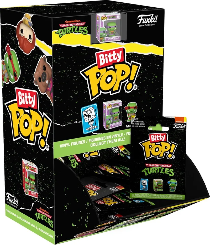 Mystery Bitty POP! Teenage Mutant Ninja Turtles - 1X Bitty per verpakking van Funko in Meerkleurig – productfoto