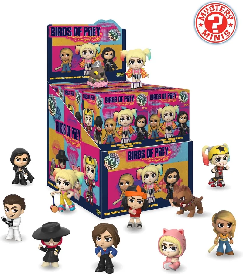 Mystery Minis: Birds of Prey Figuur - 1 Stuks van Funko in Meerkleurig – productfoto