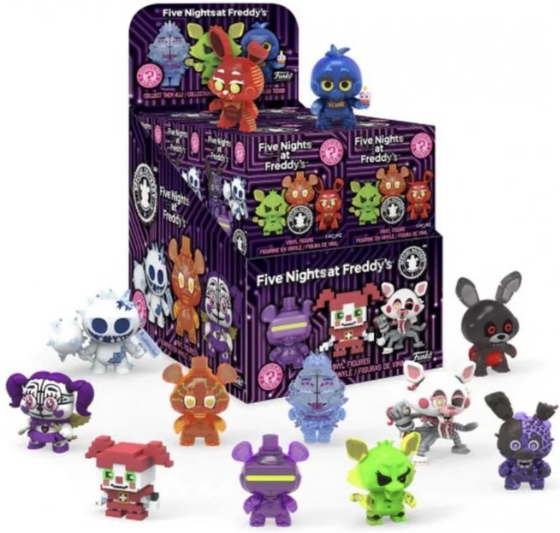 Mystery Minis: Five Nights at Freddy's - Mystery figuurtje van 5 cm van Funko in Multicolours – productfoto