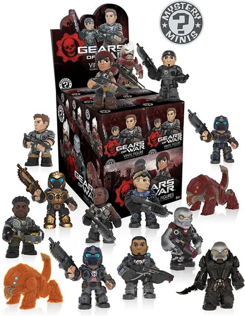Mystery Minis Gears of War Vinyl Figure - 2 zakjes by Funko in Multicolour – product photo