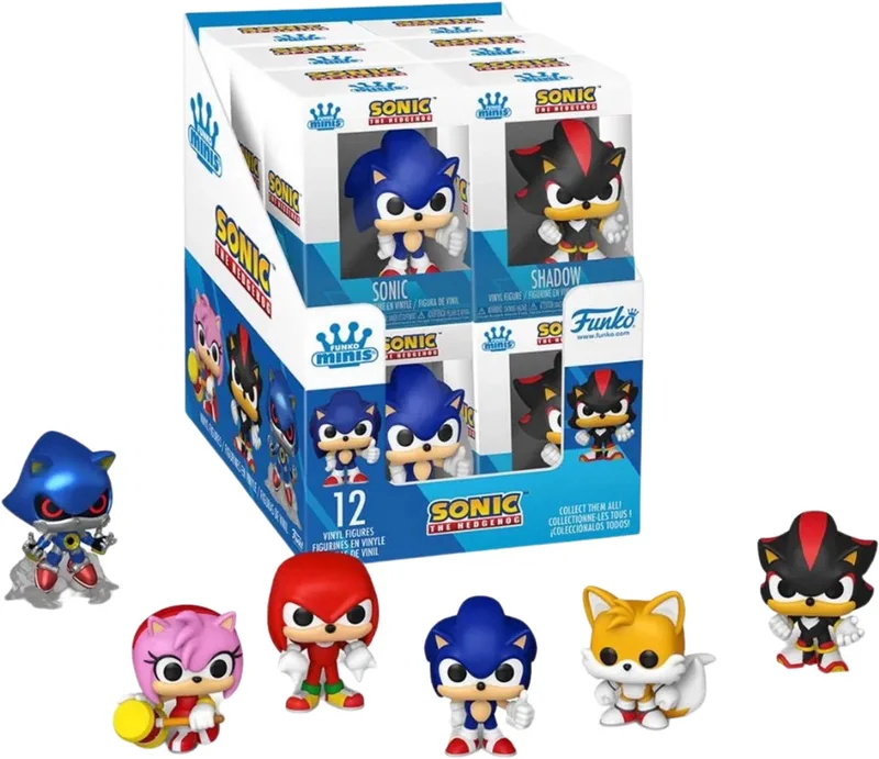 Mystery Minis Sonic the Hedgehog Random Single Box van Funko – productfoto