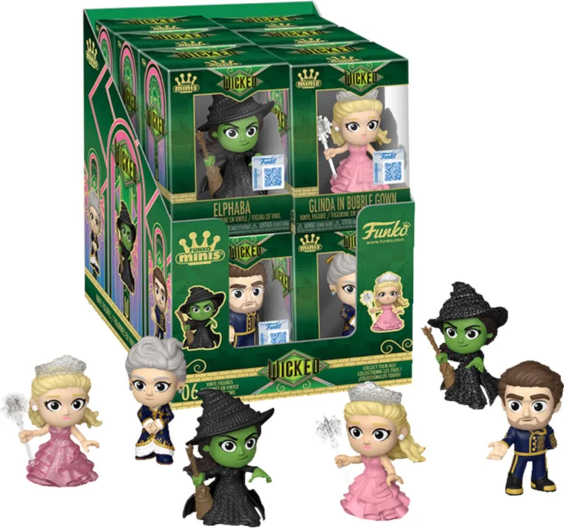 Mystery Minis Wicked (2024) Random Single Box van Funko in Meerkleurig – productfoto
