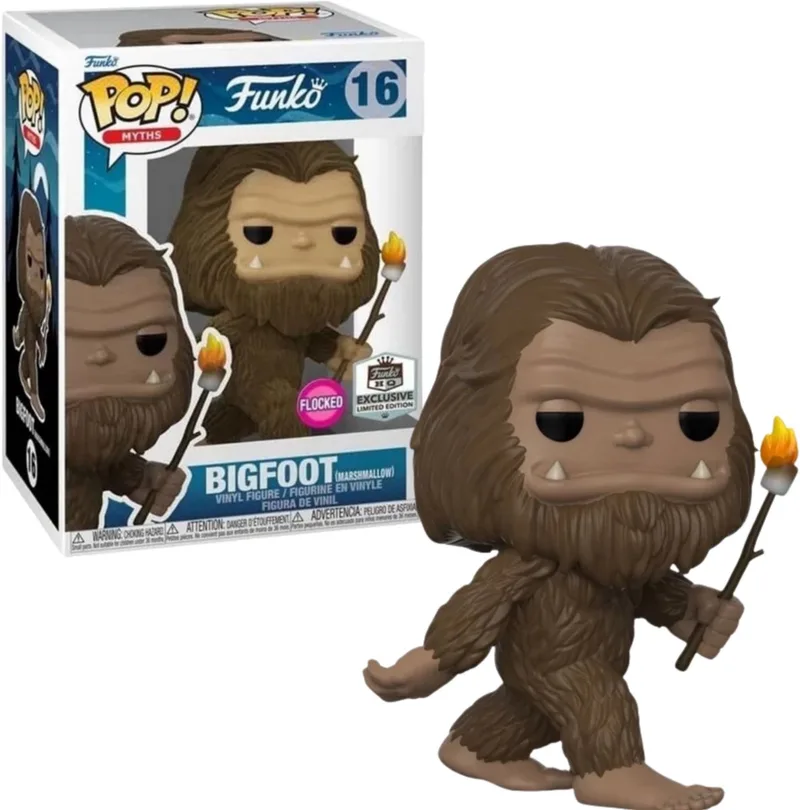 Myths Bigfoot with Marshmallow 16 Flocked Funko HQ Exlcusive by Funko in Multicolour – product photo