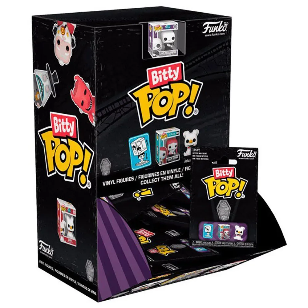 Nachtmerrie Voor Kerst Disney Bitty Mysterie Sleutelhanger Geassorteerd van Funko – productfoto