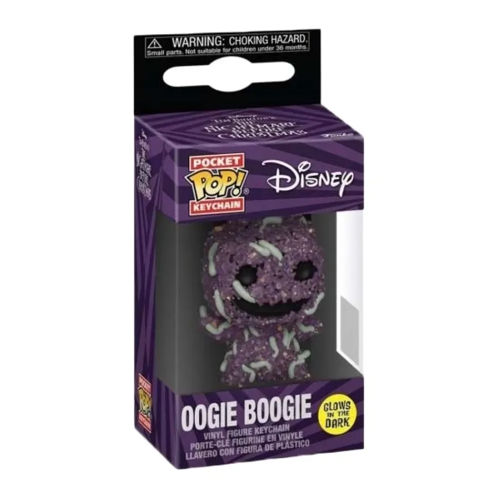 Nachtmerrie Voor Kerst Oogie Boogie Sleutelhanger Lichtgevend In Het Donker van Funko – productfoto