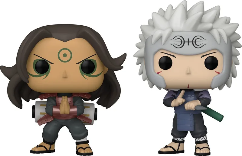 Naruto - POP! Animation 2-Pack Hashirama & Tobirama 9 cm Verzamelfiguur van Funko in Multicolours – productfoto
