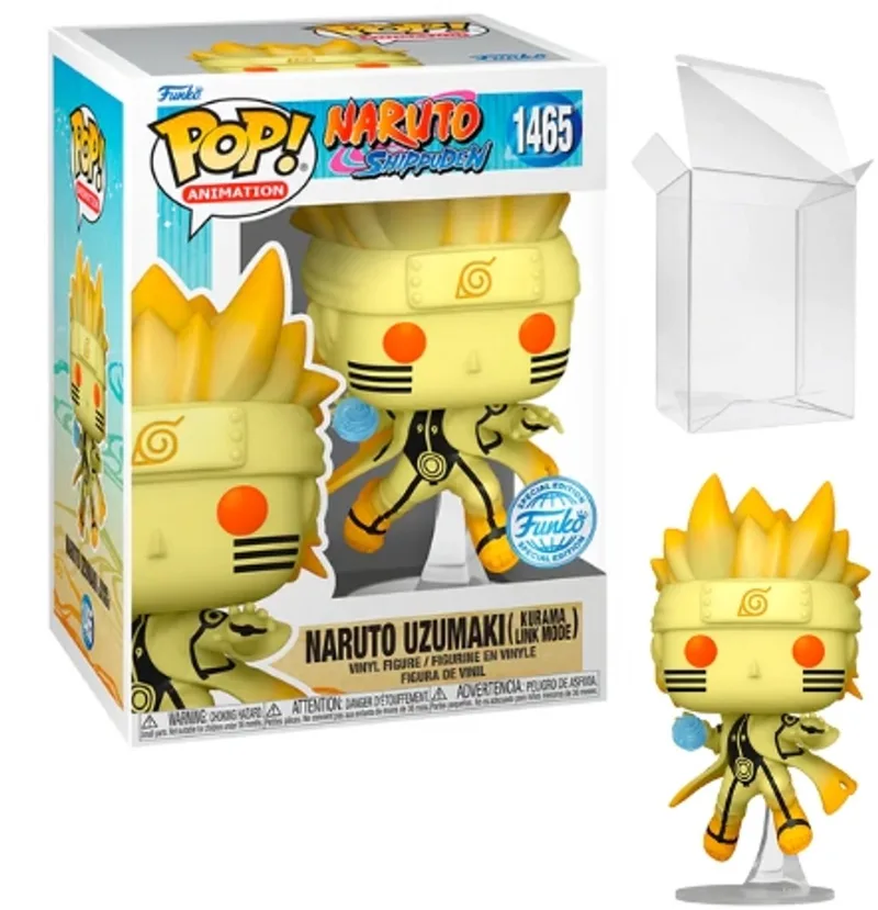 Naruto Shippuden - Naruto Uzumaki (Kurama Link Mode) #1465 Exclusive van Funko in Meerkleurig – productfoto