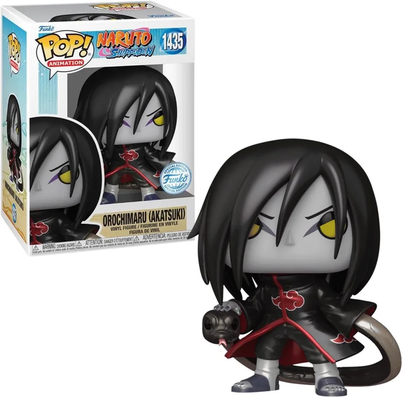 Naruto Shippuden - Orochimaru (Akatsuki) Metallic #1435 Exclusive by Funko in Multicolour – product photo