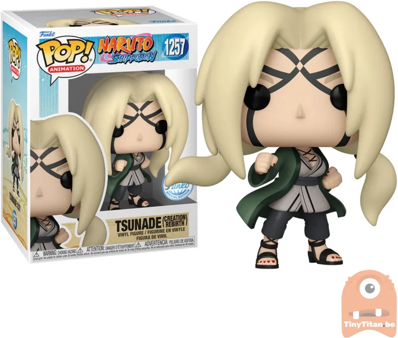Naruto - Tsunade Creation Rebirth #1257 Exclusive Special Edition van Funko – productfoto
