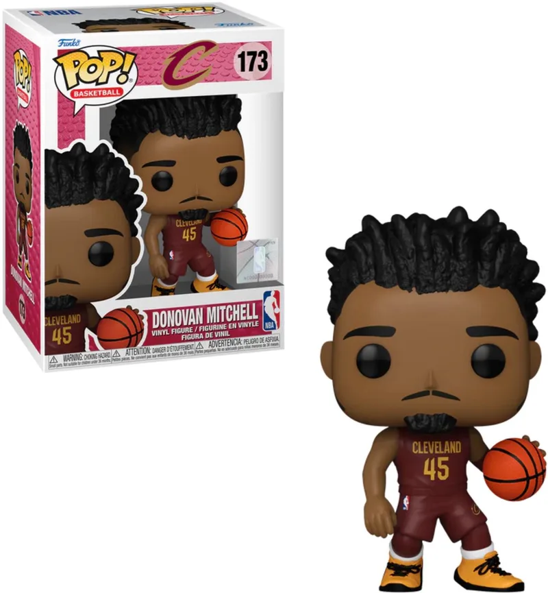 NBA: Cleveland Cavaliers - Donovan Mitchell by Funko in Multicolour – product photo