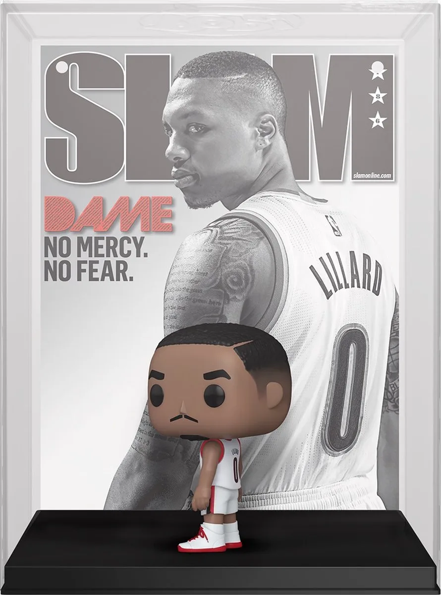NBA - Cover POP! Basketball Damian Lillard (SLAM Magazin) 9 cm Verzamelfiguur van Funko in Multicolours – productfoto
