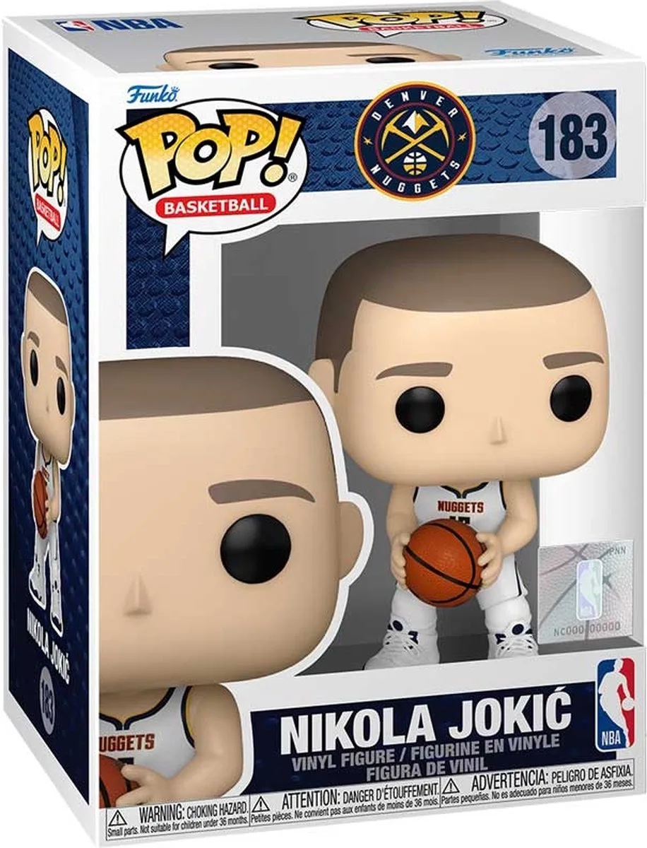 NBA: Denver Nuggets - Nikola Jokić #183 de Funko en Multicolore – photo produit