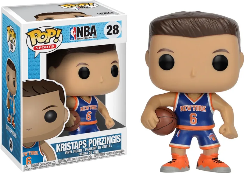 NBA: Kristaps Porzingis #28 van Funko in Meerkleurig – productfoto