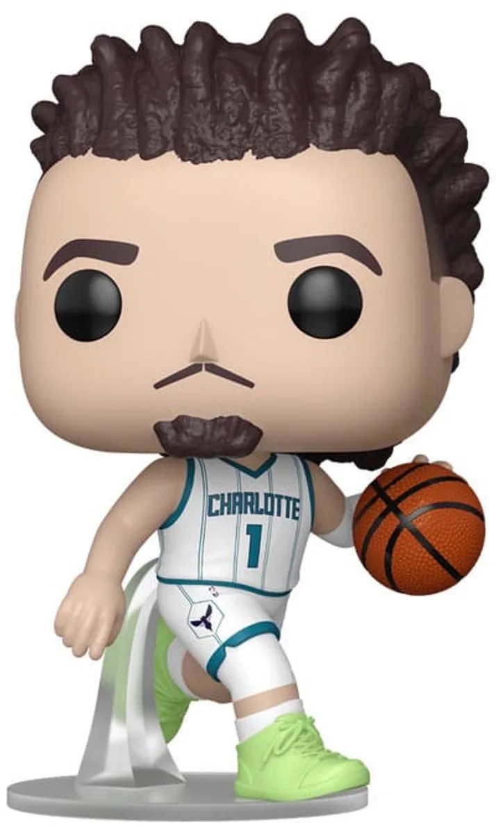 NBA Legends POP! Sports Vinyl Figure Hornets- Lamelo Ball (Home) 9 cm POP! Figuur by Funko in Multicolour – product photo