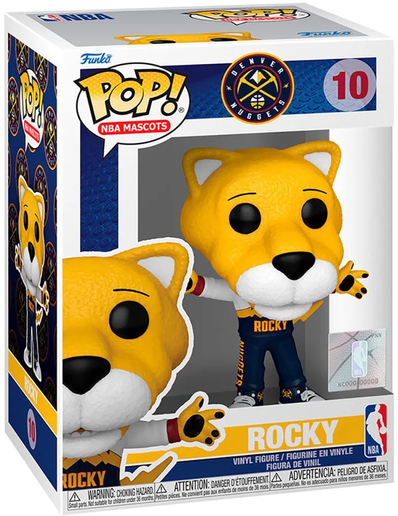 NBA Mascots: Denver Nuggets - Rocky #10 van Funko in Meerkleurig – productfoto