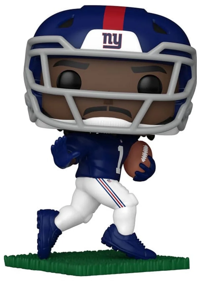 NFL: Legends POP! Sports Vinyl Figure Giants- Malik Nabers 9 cm POP! Figuur van Funko in Meerkleurig – productfoto