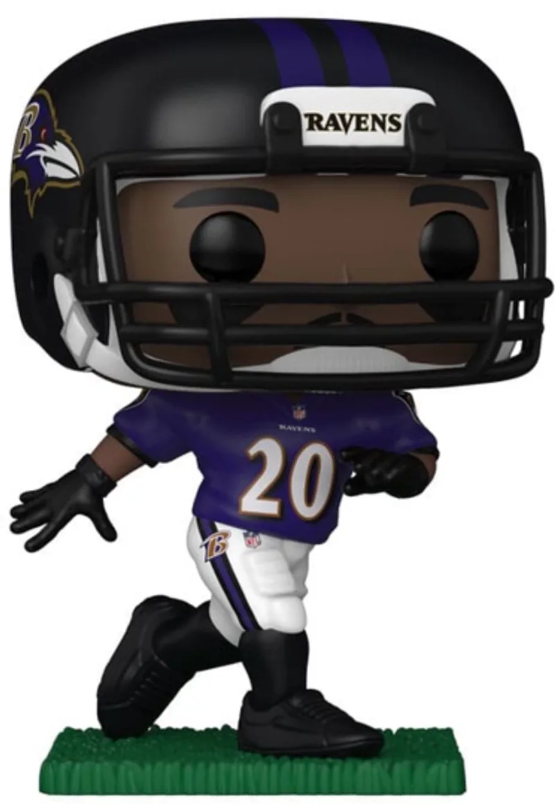 NFL: Legends POP! Sports Vinyl Figure Legends- Ed Reed(Ravens) 9 cm POP! Figuur van Funko in Meerkleurig – productfoto