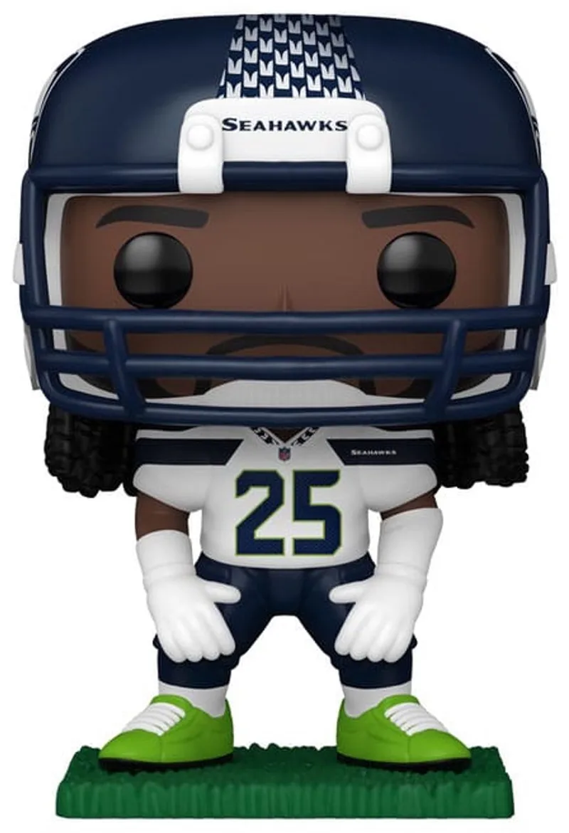 NFL: Legends POP! Sports Vinyl Figure Legends- Richard Sherman(Seahawks) 9 cm POP! Figuur van Funko in Meerkleurig – productfoto